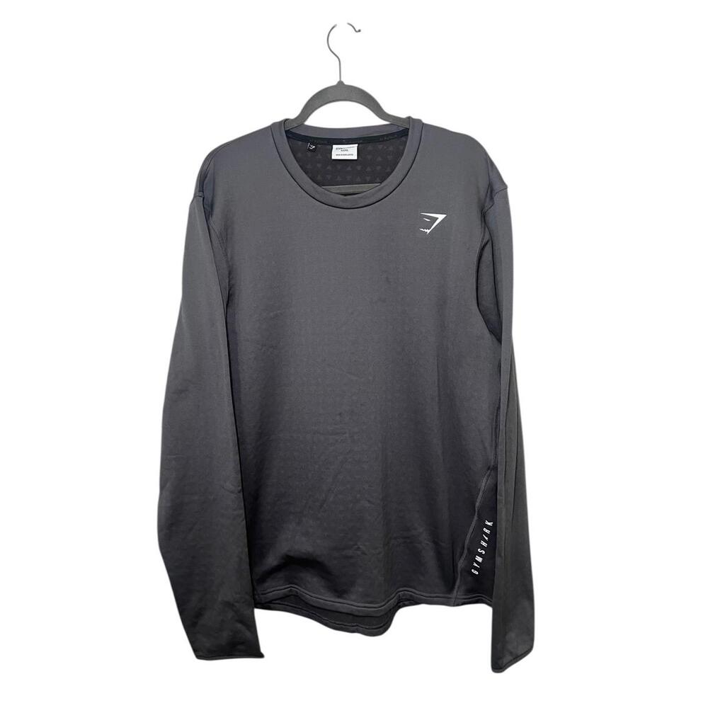 Gymshark Critical Long Sleeve Men’s XXXL Gray Athletic Performance Shirt